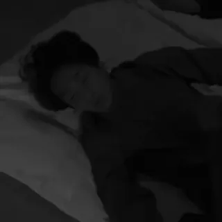 🕸 e9ac6955 sleeping, person, bed, night telegram sticker