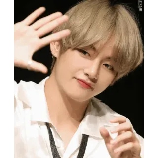 🤗 7409af86 V kpop, bts, idol, v, kim taehyung telegram sticker