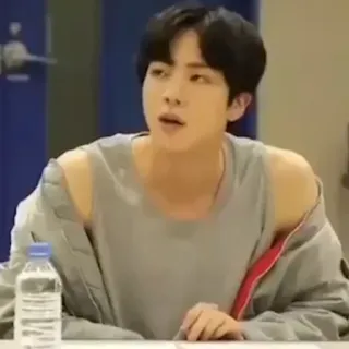 🧐 a85c3240 Jin kpop, bts, piosenkarz, męski, celebryta telegram sticker