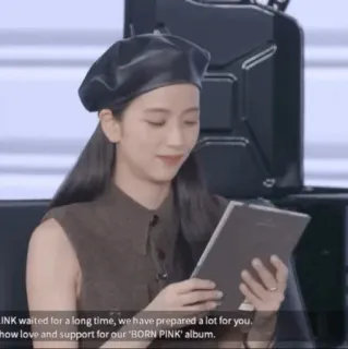 🕊 03614a7b BORN PINK INK waited for a long time, we have prepared a lot for you.
how love and support for our "BORN PINK' album. kpop, álbum, música, entretenimiento, cantante telegram sticker