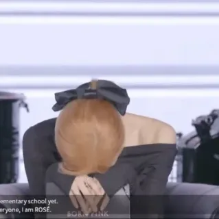 ☁️ 12ceb11f Rosé elementary school yet.
Everyone, I am ROSÉ kpop, Rosé, Blackpink, cantante telegram sticker