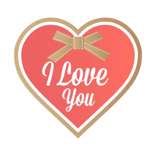 ❤ 3f4588bf I Love you cinta, hati, romantis, hari Valentine, kasih sayang, aku cinta kamu telegram sticker