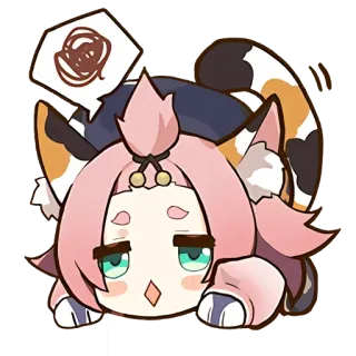 🌸 53547389 猫, 动漫, 贴纸, 可爱, 卡哇伊 telegram sticker