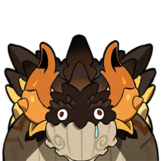 🌸 ffb9bb79 动物, 龙, 幻想, 生物, 卡通 telegram sticker