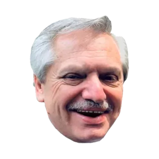 ✌ 139a70d4 Alberto Fernández politician, Argentina, president telegram sticker