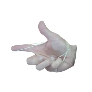 👈 53fcd46b hand, gun, rubber band, weapon, toy, violence telegram sticker