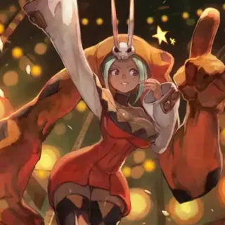 🏆 84a25758 Ms. Fortune Skullgirls Ms. Fortune, Skullgirls, Anime, Kat, Personage, Vechtgame whatsapp sticker