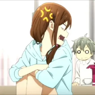 😾 30125f18 Anime, Marah, Kartun, Reaksi, Frustrasi telegram sticker