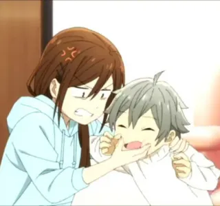 😾 7f35370e Anime, Kartun, Horimiya telegram sticker