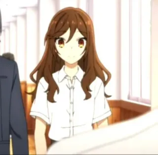 😾 c264798f Hori Horimiya Anime, Gadis, Pelajar, Karakter, Hori, Horimiya telegram sticker