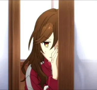 😾 e3066269 Anime, Gadis, Sedih, Horimiya telegram sticker