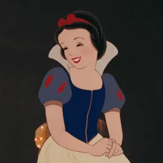 ☁️ 3cc9056e Snow White disney, putri, kartun, animasi, putri salju, dongeng whatsapp sticker