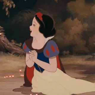 ☁️ b3a0c30c Snow White Snow White and the Seven Dwarfs Disney, Putri, Kartun, Animasi, Dongeng, Putri Salju whatsapp sticker