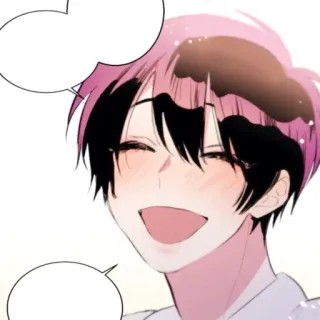 😄 fc3bc550 애니메이션, 만화, 캐릭터, 미소, 행복한 telegram sticker