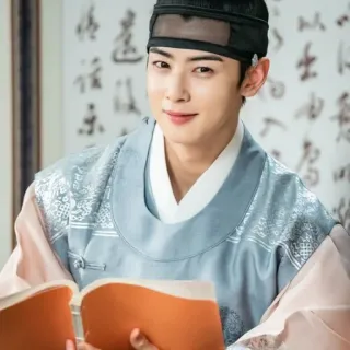 @asianstickers : CHA EUNWOO telegram stickers