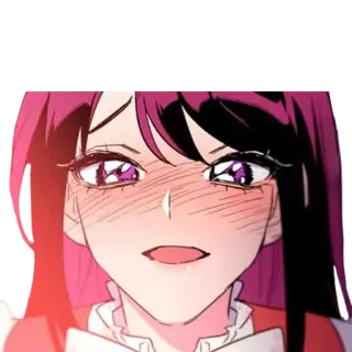 ☺️ 6c4a42be Anime, Mangá, Personagem, Garota telegram sticker