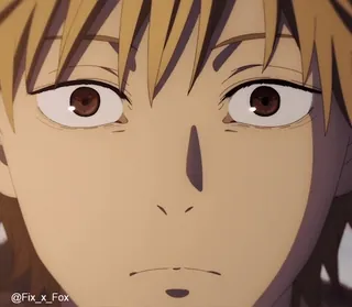 😲 0233e742 @Fix_x_Fox Аниме, Персонаж, Выражение, Лицо, Портрет whatsapp sticker