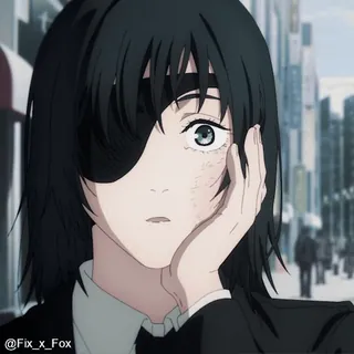 😳 3dd30e50 @Fix_x_Fox Аниме, Персонаж, Манга, Портрет whatsapp sticker
