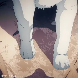 ☺️ 9c5b7dc6 @Fix_x_Fox кот, лапы, милый, животное, питомец whatsapp sticker