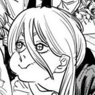 🐚 0795825f Power Chainsaw Man Anime, Manga, Chainsaw Man, Power, Cartoon, Figur whatsapp sticker