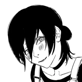 🐚 0a22e239 Reze Chainsaw Man Anime, Manga, Chainsaw Man, Reze whatsapp sticker