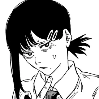 🐚 57fbd228 Kobeni Higashiyama Chainsaw Man Anime, Manga, Kobeni, Chainsaw Man, Higashiyama whatsapp sticker