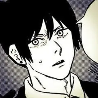 💈 b65f758a Aki Hayakawa Chainsaw Man 애니메이션, 만화, 아키 하야카와, 체인소 맨, 캐릭터 whatsapp sticker