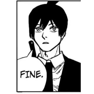 👌 c633ac90 FINE. 动漫, 漫画, 角色, 好 telegram sticker