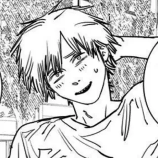 ⛓ 14b8ba91 Denji Chainsaw Man Anime, Manga, Chainsaw Man, Denji telegram sticker