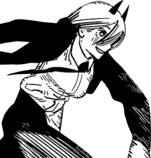 🏃‍♀️ 565a773b Denji Chainsaw Man Аниме, Манга, Дьявол, Человек-бензопила, Денджи telegram sticker