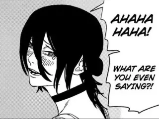 🤍 e25fffe3 AHAHA HAHA!
WHAT ARE YOU EVEN SAYING?! Anime, Manga, BD, Illustration, Dessin animé whatsapp sticker