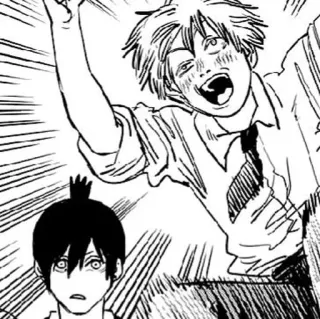 🤪 05f1d15d Denji Chainsaw Man Anime, Manga, Chainsaw Man, Denji, Personaje, Dibujo animado telegram sticker