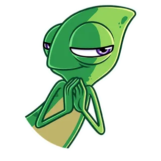 😈 ad746410 tắc kè hoa, xanh lá cây, hoạt hình, động vật, bò sát, âm mưu, mưu mô telegram sticker