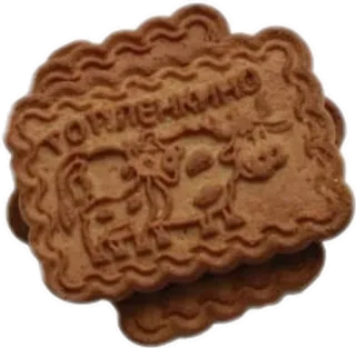 🌟 e59b20c7 TOPIEHbKO koekje, dessert, eten, snoep, gebak telegram sticker