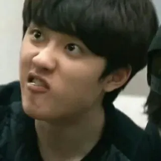 ⚪️ cab9eb6e wyraz twarzy, śmieszne, głupie telegram sticker