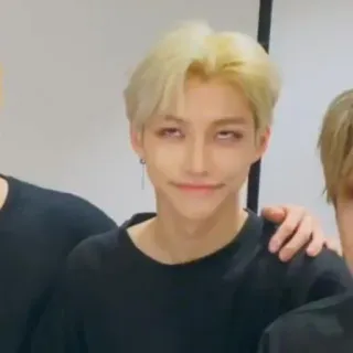 😈 9fadbdcd Felix Felix, Kpop, Straykids, Lucu, Meme, Idola telegram sticker