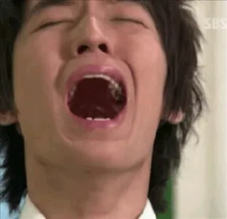 😫 24129983 плакать, грустный, эмоциональный, кричать, мужчина, расстроенный, вопить whatsapp sticker