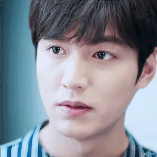 😐 7f5665a3 Lee Min-ho корейский актер, красивый, мужчина, портрет, актер, корейский, лицо whatsapp sticker