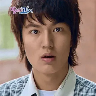 😦 86f01b90 Lee Min-ho Run Mackerel Run 달려라 고등어 Корейская дорама, Актер, Знаменитость, Ли Мин Хо whatsapp sticker