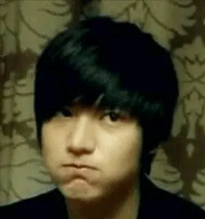 🙁 b9fb7777 человек, лицо, гримаса, портрет, выражение whatsapp sticker