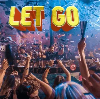 💃 4faf8431 LET GO fiesta, celebración, multitud, entretenimiento, vida nocturna telegram sticker