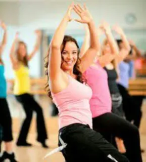 💃 ddea26a2 fitness, baile, ejercicio, grupo, mujeres, entrenamiento, aeróbic telegram sticker