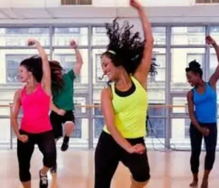 💃 fa1b64e9 baile, fitness, ejercicio, grupo, interior, gente telegram sticker