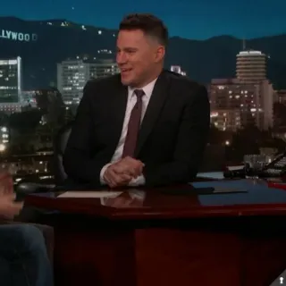 🍂 29a9ace6 Channing Tatum mężczyzna, aktor, garnitur, Hollywood telegram sticker