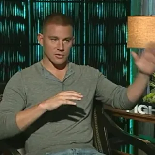 ➰ 332645af osoba, mężczyzna, wywiad, aktor, telewizja telegram sticker