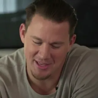 🕸 7499ea3e Channing Tatum aktor, celebryta, mężczyzna, osoba telegram sticker