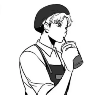 Chanwoo from @somewherechannel telegram stickers