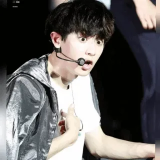 😳 1c25036a K-Pop, Sänger, Exo, männlich, überrascht, Interpret, Idol telegram sticker