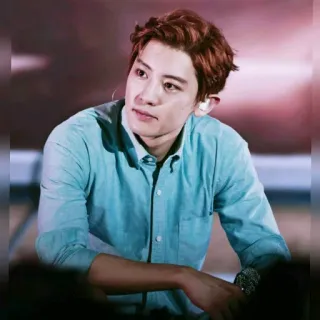 😏 3c0859ec Chanyeol Чанёль, K-pop, EXO, певец, знаменитость, артист, актёр telegram sticker