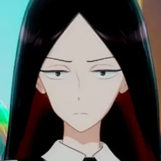 😐 8c6abff4 anime, manga, character, expression, portrait whatsapp sticker